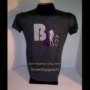 Plus Size Boss Lady Glitter T-Shirt